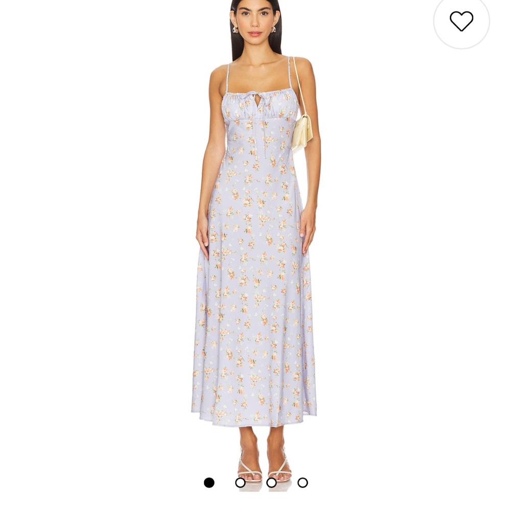 WeWoreWhat Light Blue Floral Maxi Dress